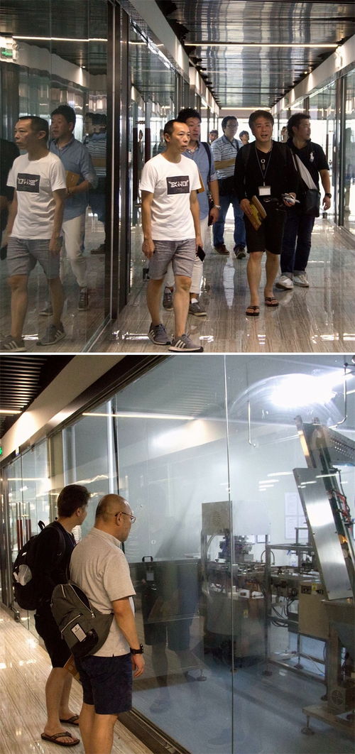 日本商務(wù)考察團到訪中櫻納米工廠進行參觀交流